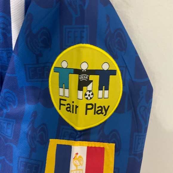 France Zidane Mens 1996 Jersey - Picture 4 of 7